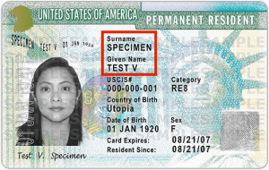 How to Change Name on Green Card 2018